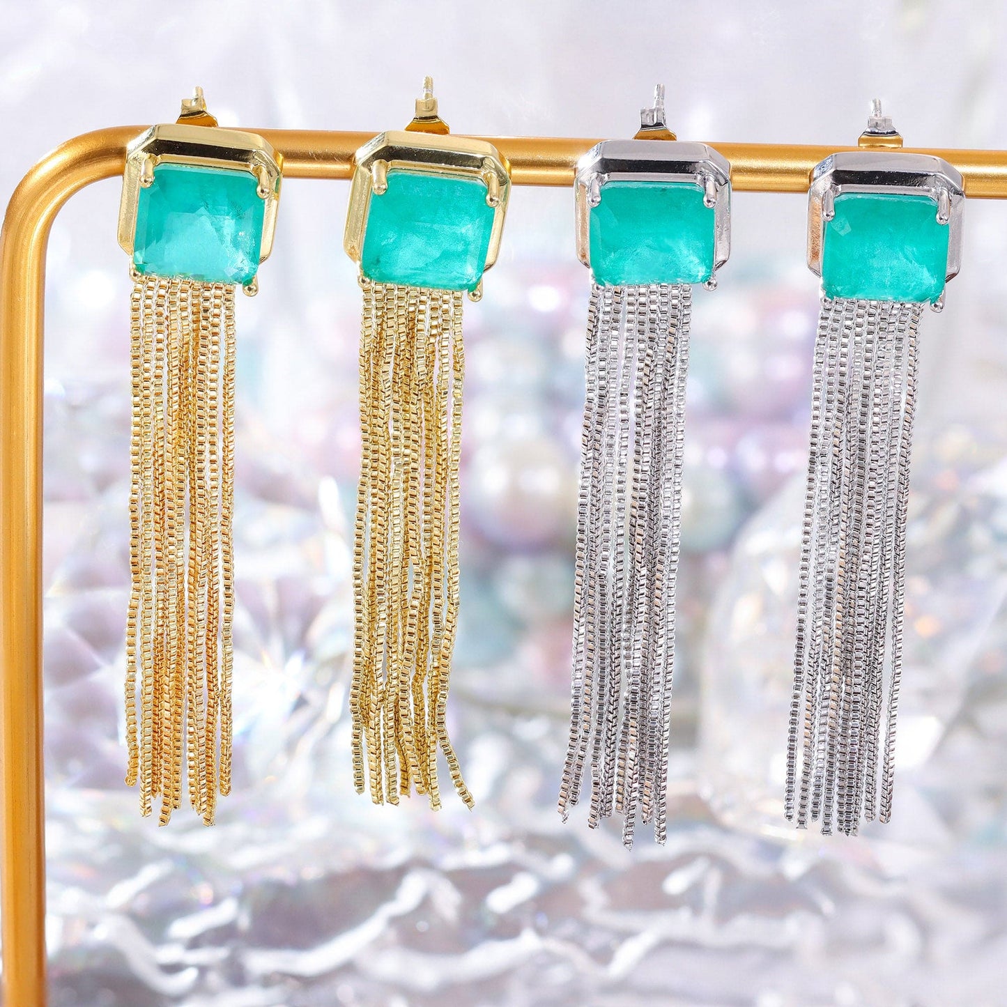 Brincos de borla - XYE104629