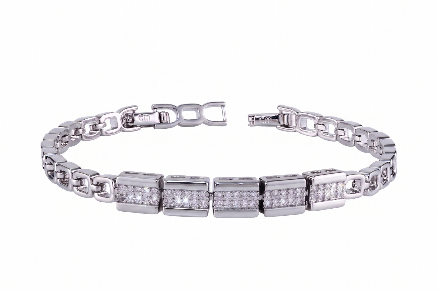 Pulseira Elos Retangulares DCG1652