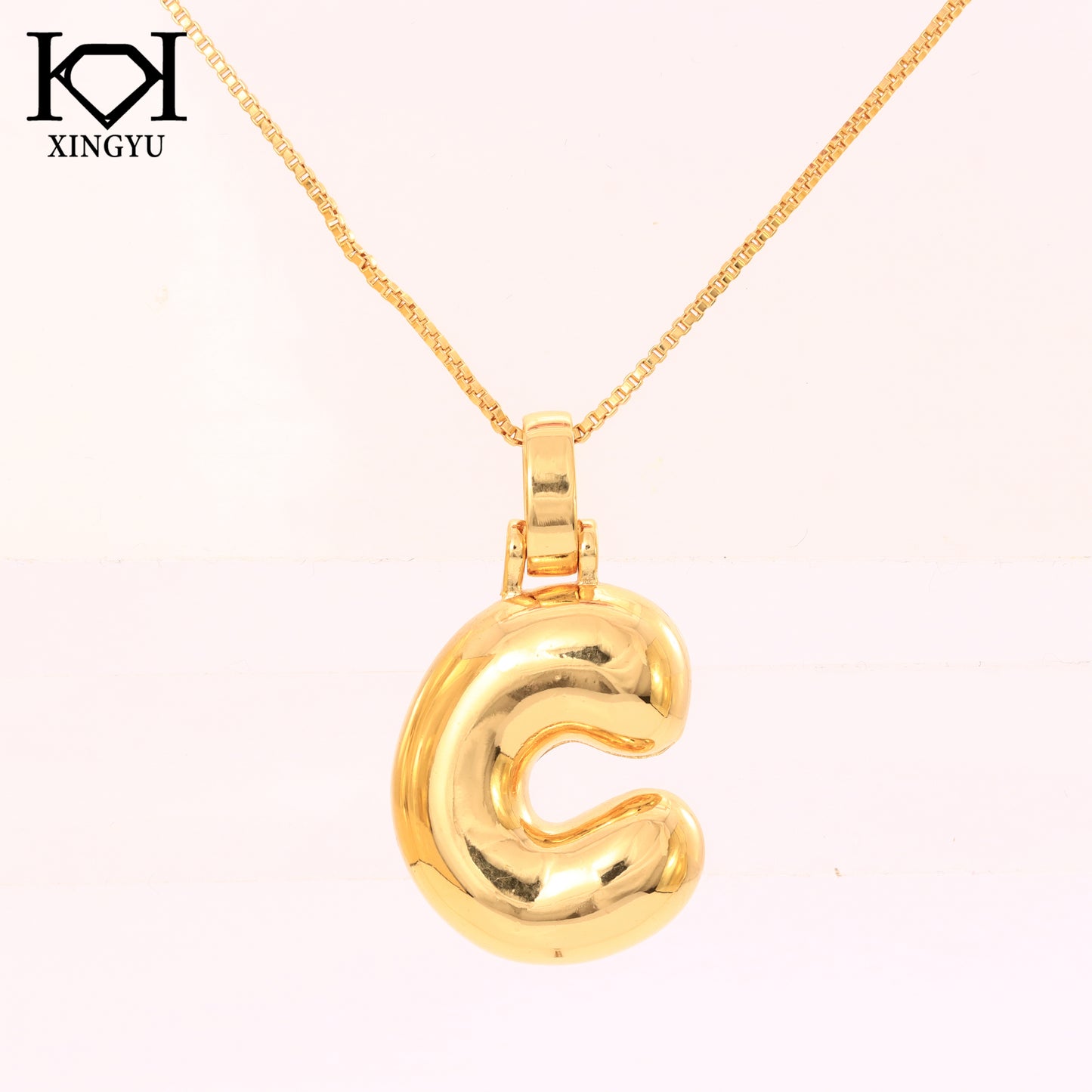 Colar com pingente Letra inicial XYN101526