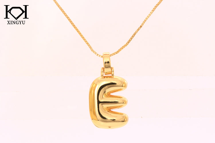 Colar com pingente Letra inicial XYN101526