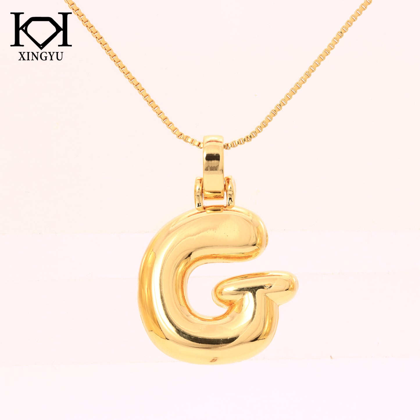 Colar com pingente Letra inicial XYN101526