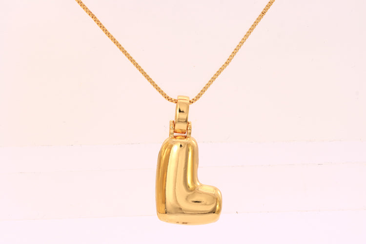 Colar com pingente Letra inicial XYN101526