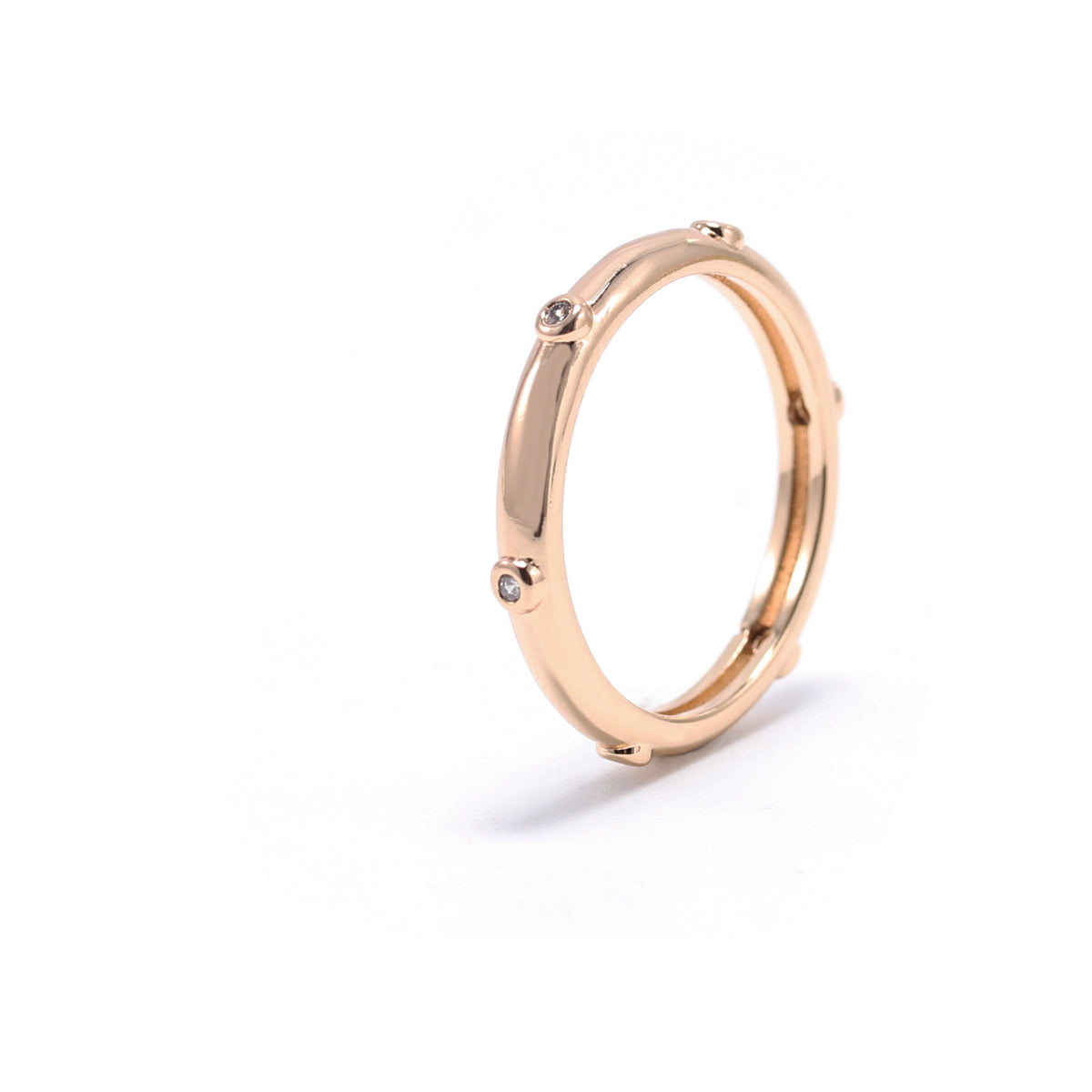 Anel Life Joyful ouro Ródio XYR102743