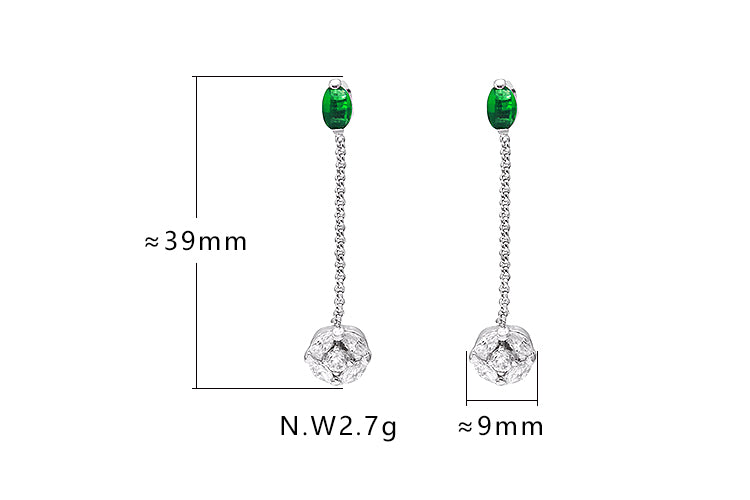 Brincos Pendentes Illusion XYE100167