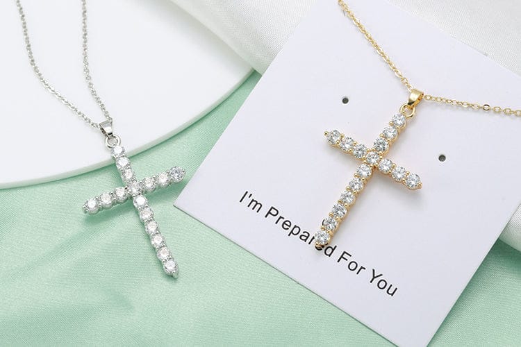 Conjunto Cruz Cravejado XYS100981