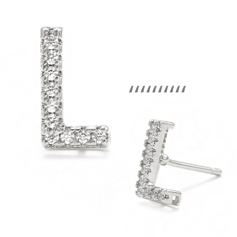 Brinco Letras Cravejadas XYPJ100457