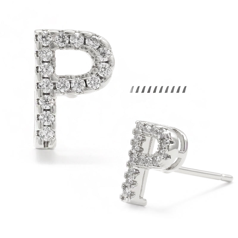 Brinco Letras Cravejadas XYPJ100457