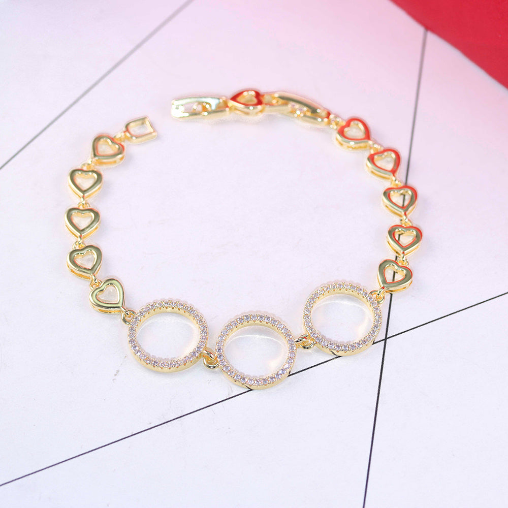 Pulseira aros craveajado DCG0477