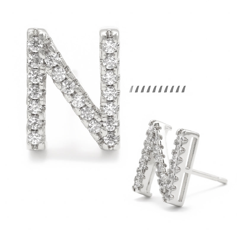 Brinco Letras Cravejadas XYPJ100457