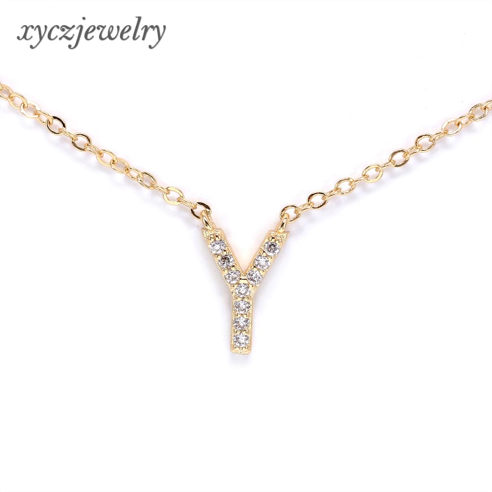 Colar Letra XYS100773 项链