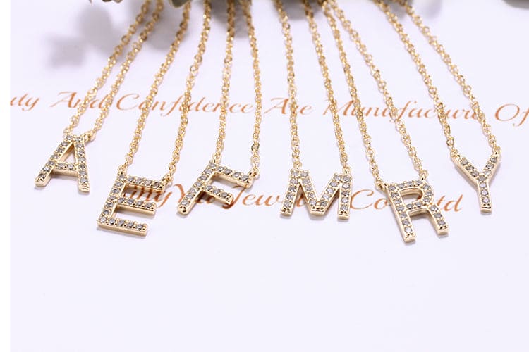 Colar Letra XYS100773 项链