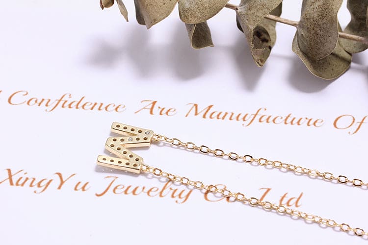 Colar Letra XYS100773 项链