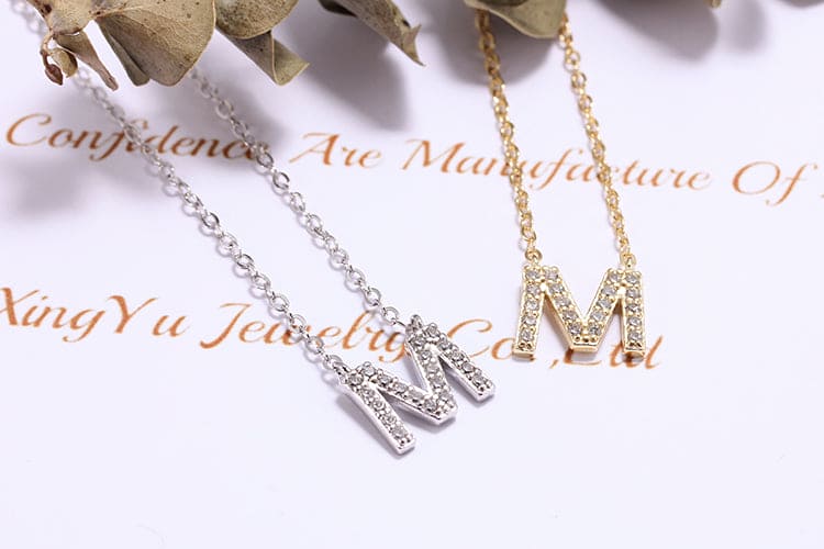 Colar Letra XYS100773 项链