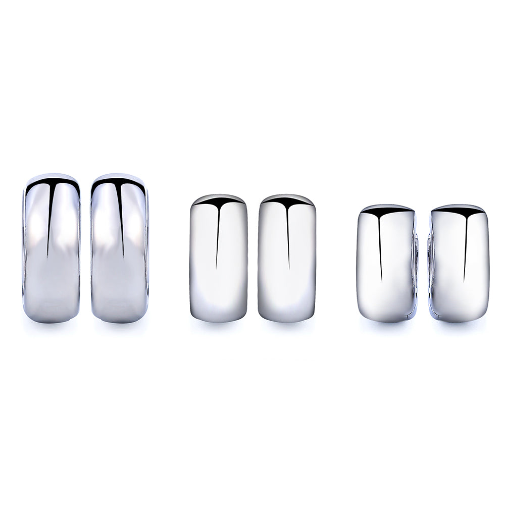 Trio argolas Lisas XYS101915