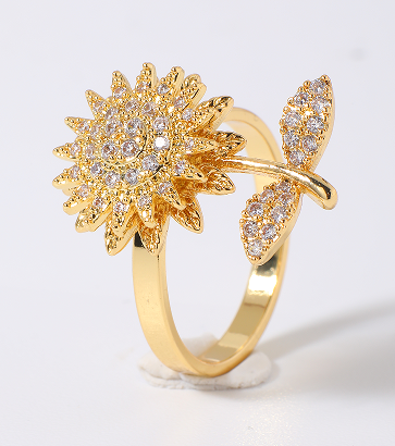 Anel girassol EBG0050