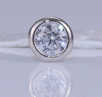 Brinco Redondo Prata 925 ER-PS-RD3