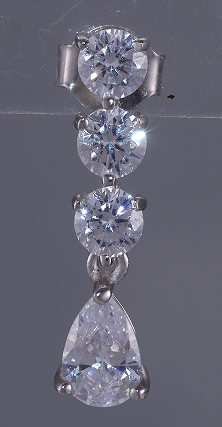 Brinco Cascata Luxo prata 925 CE04117