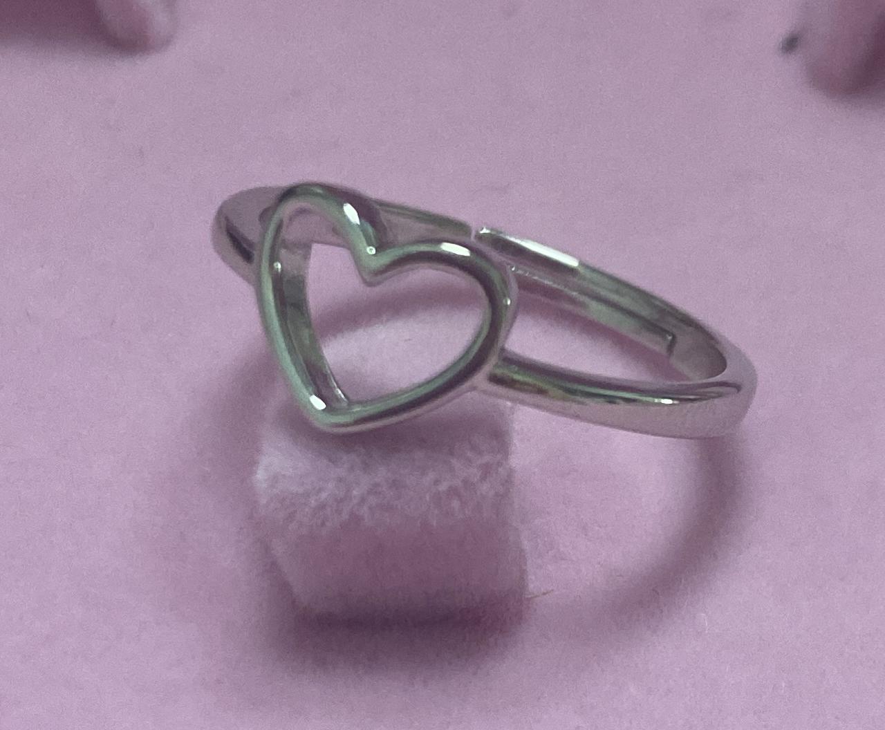 Anel Coração Vazado Inspiracao - Prata 925 DCG0359