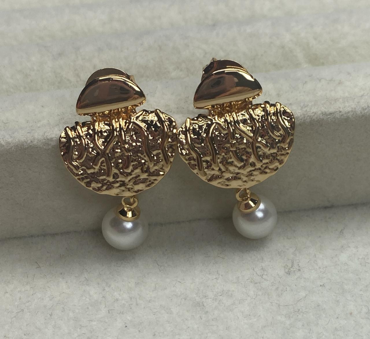 Brincos elegancia das perolas XYE105583