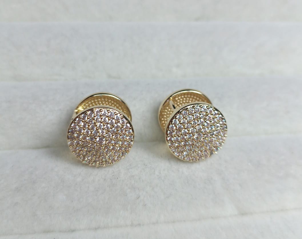 Brincos Cravejados Luxo DCG0592