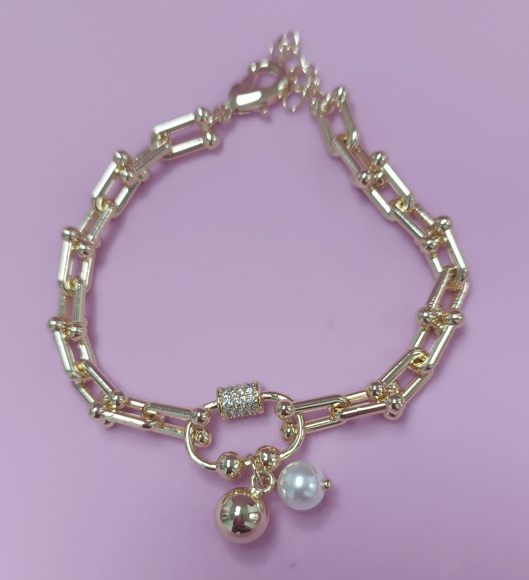 Pulseira Inspiracao Tiffany com pingente DCG0669