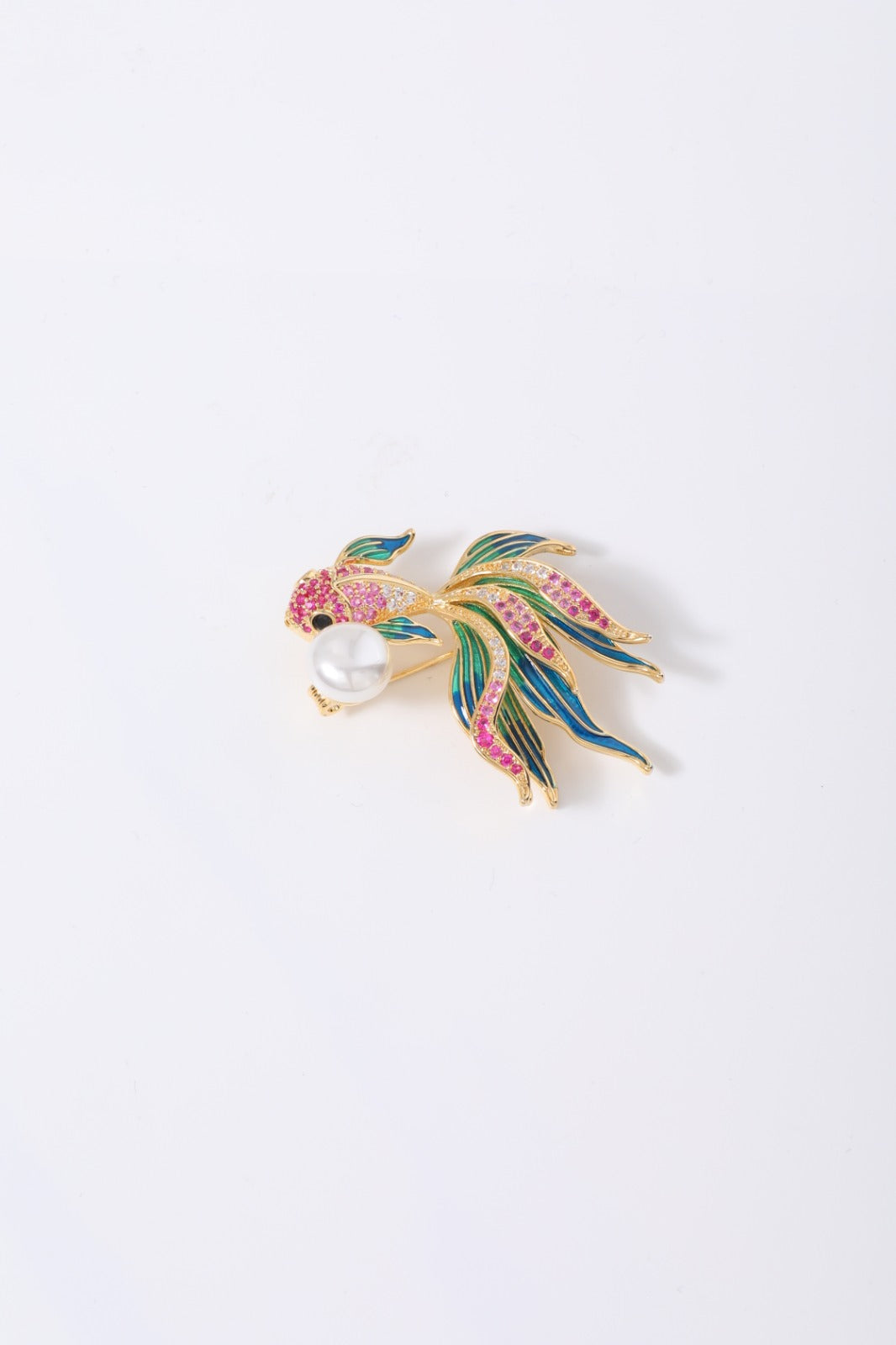 Broche Peixe Kinguio - Sorte e Prosperidade EBG0004