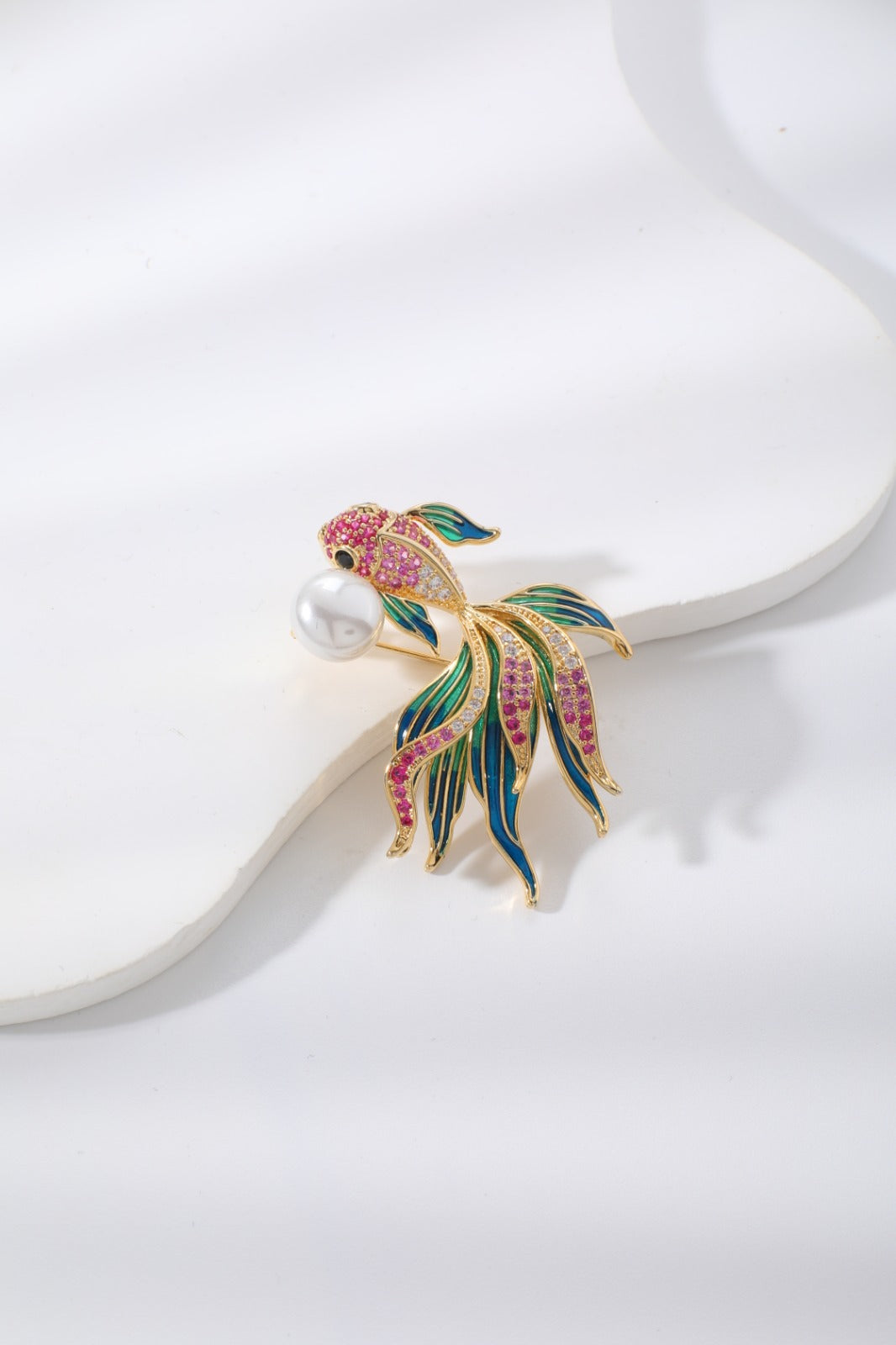Broche Peixe Kinguio - Sorte e Prosperidade EBG0004