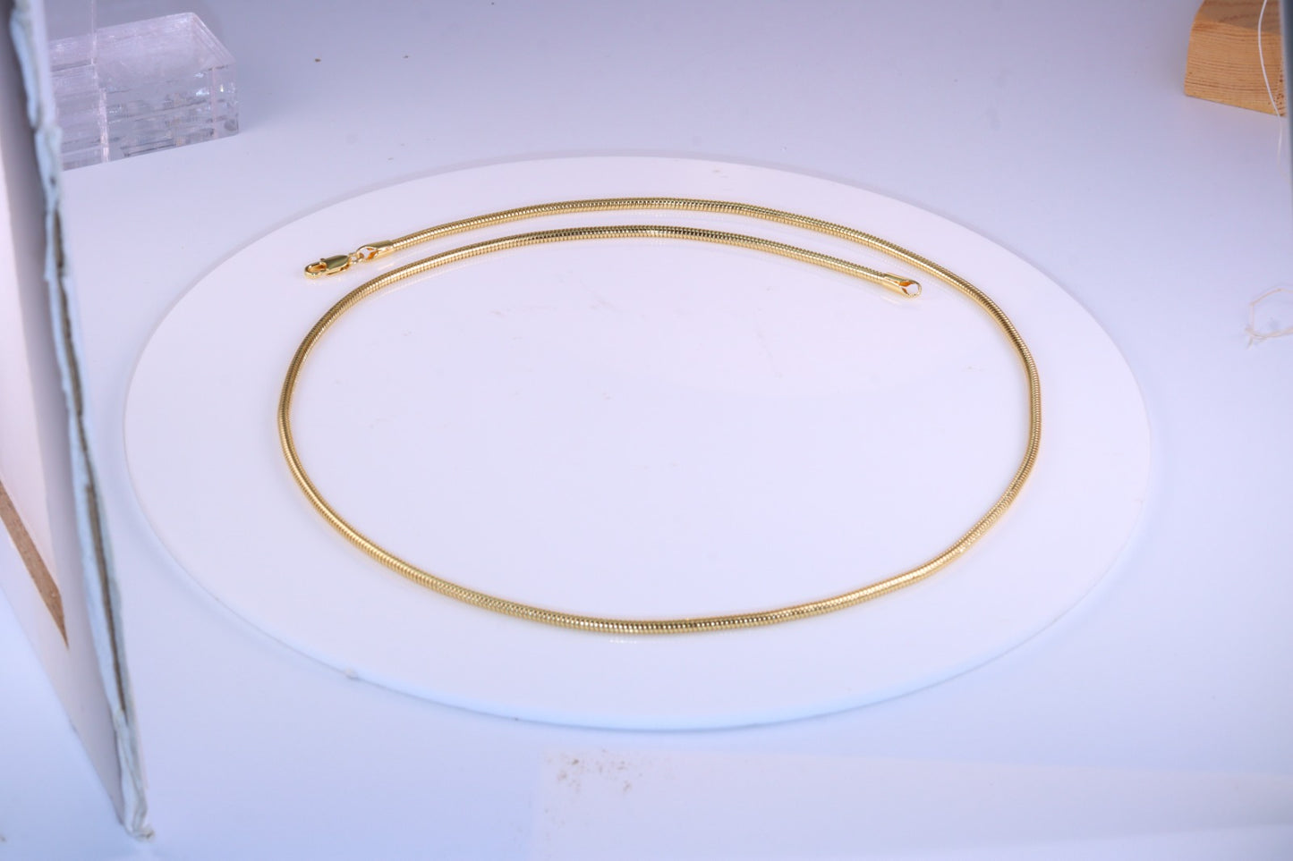 Colar Fluidez (rabo de rato) 60 cm DCG0515