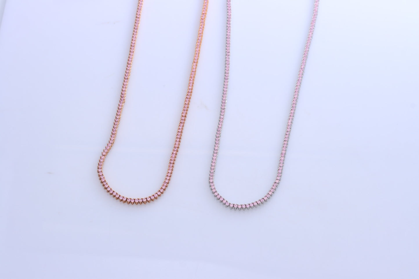 Colar Riviera Rosa A0028