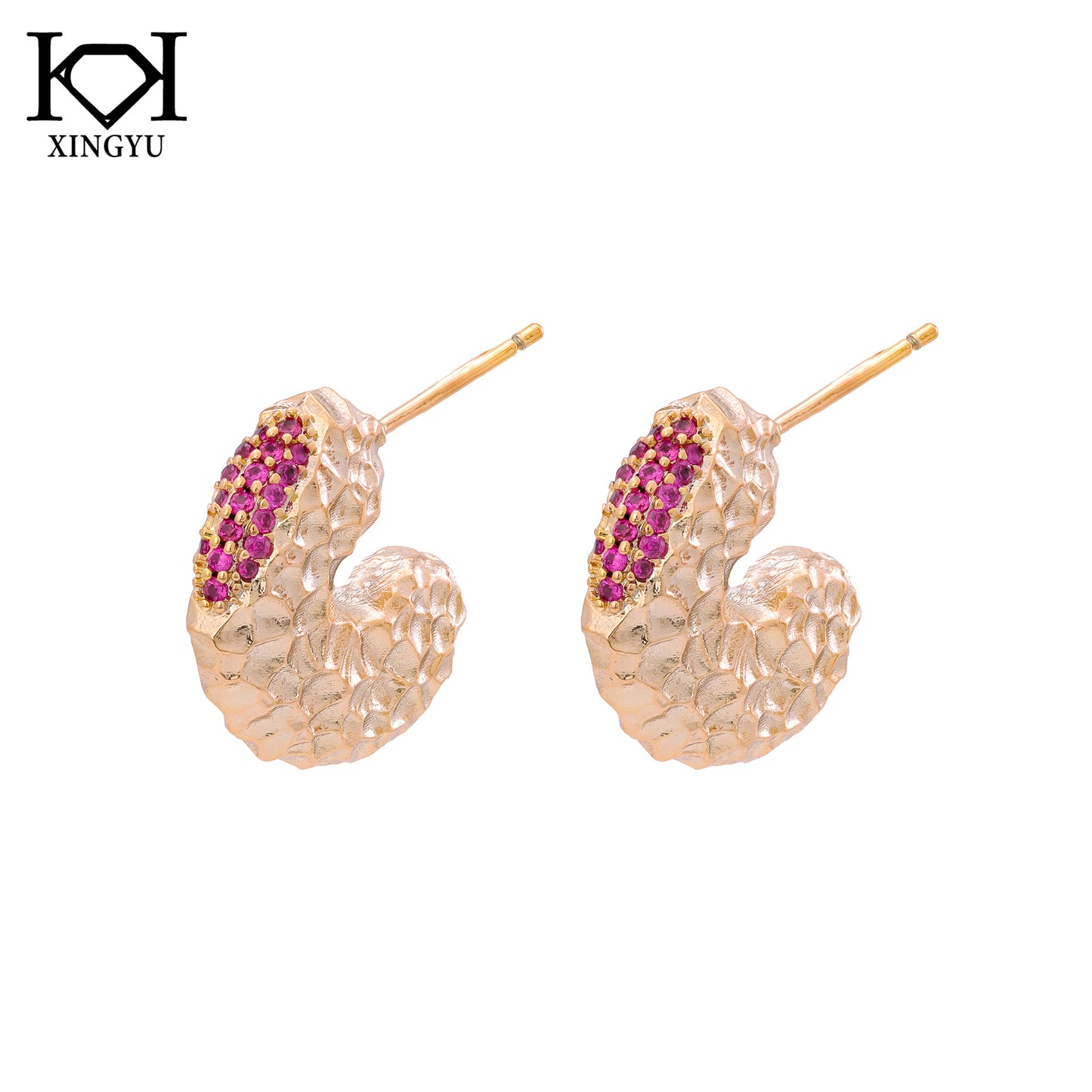 Brincos Argola estilo organico XYE105509