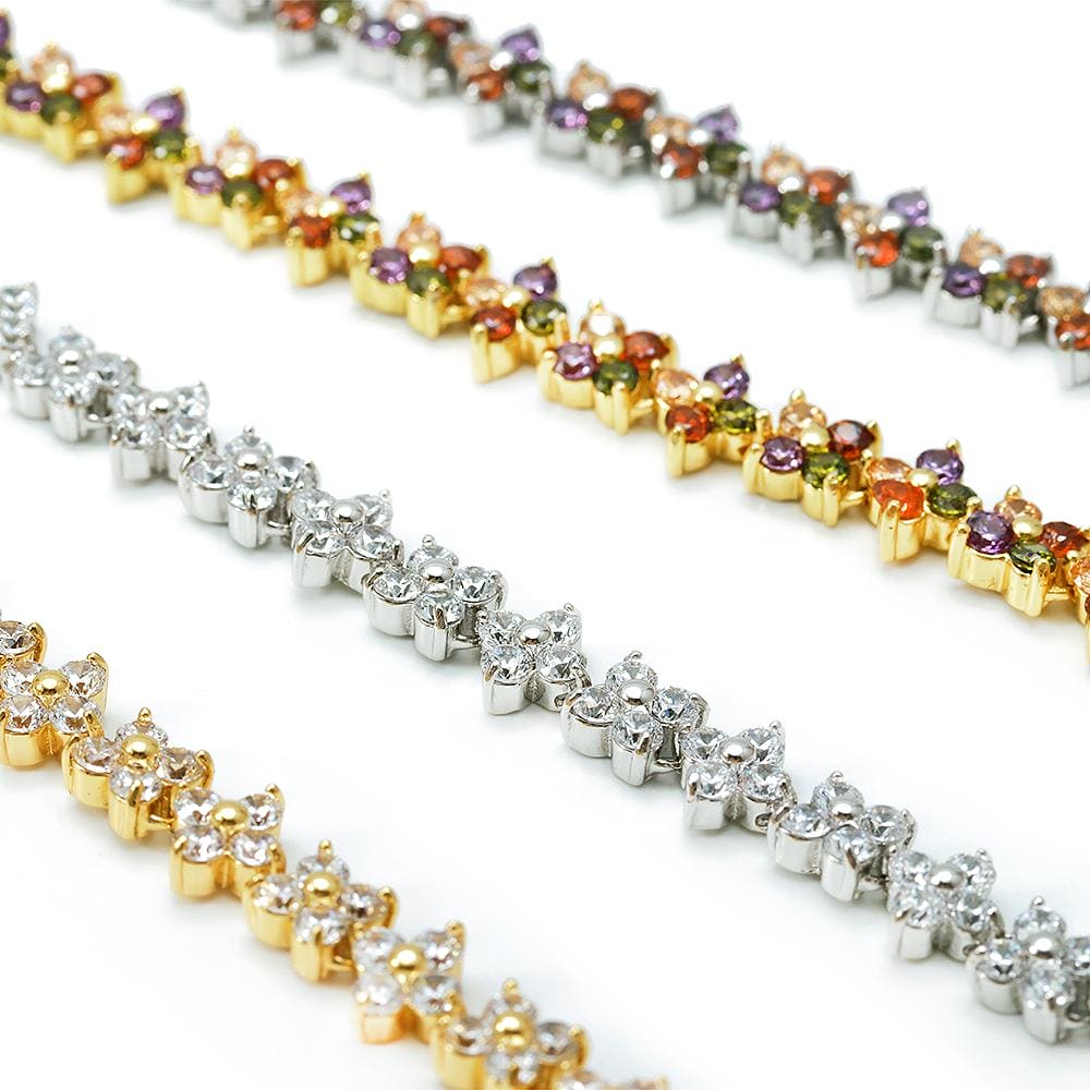 Pulseira Micro Flores Luxuosas SYH20210423