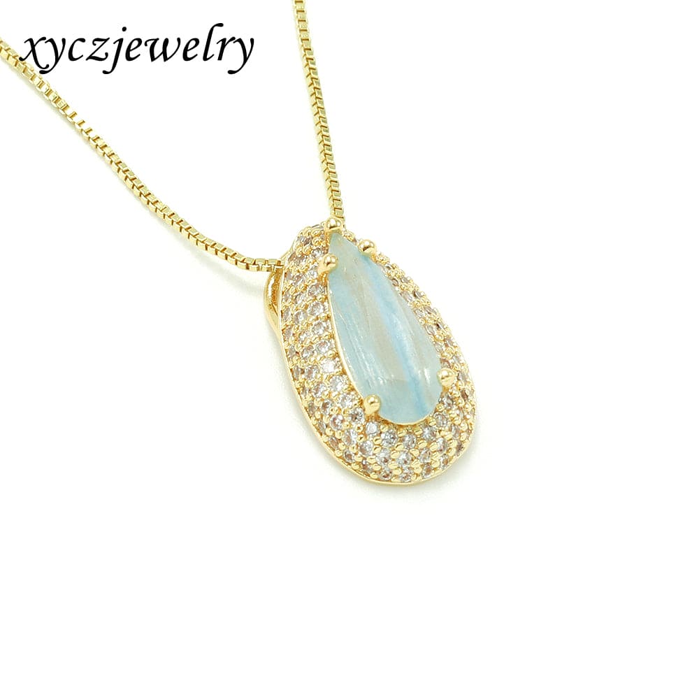 Colar Gota Charme XYP100980 pendant+chain