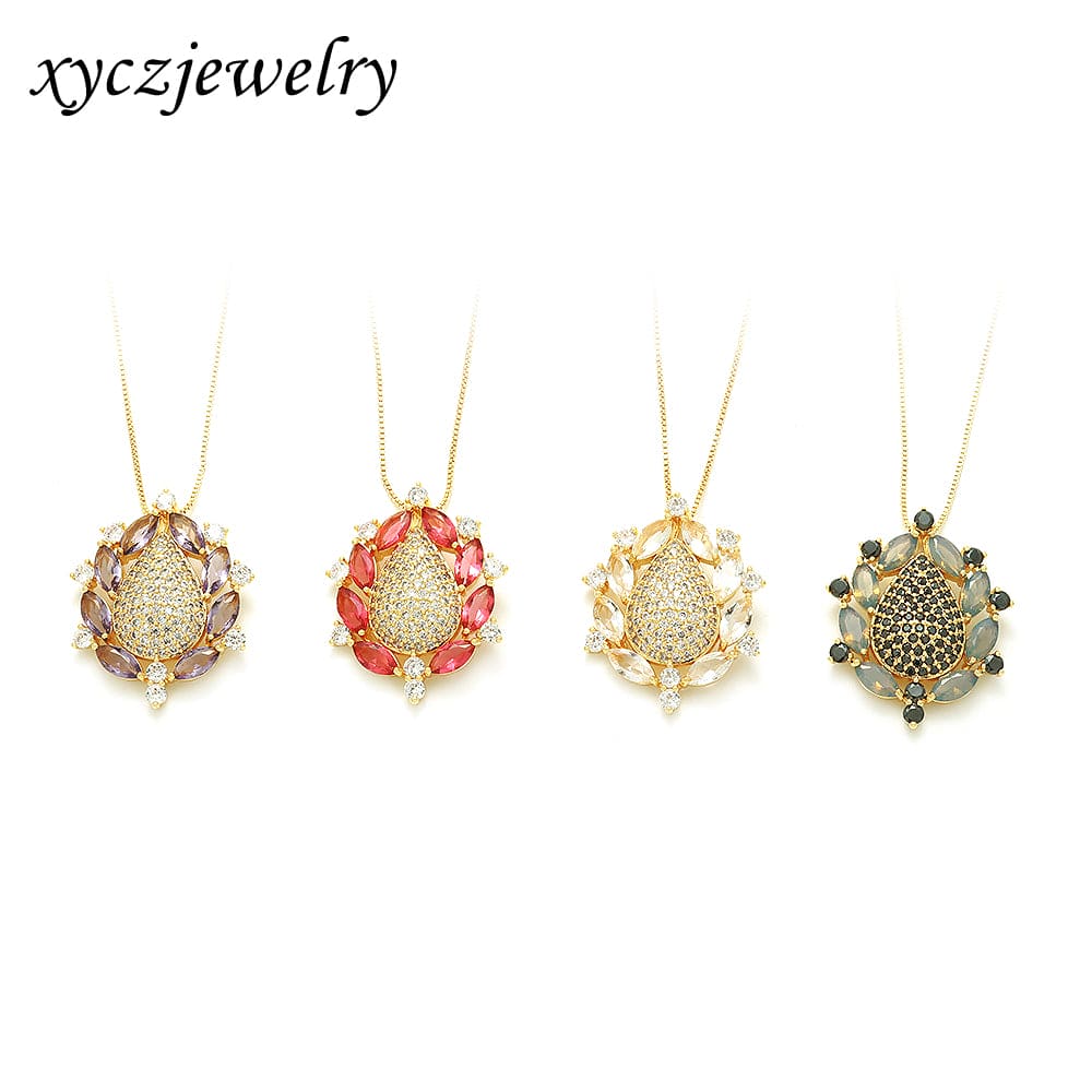 Colar Gota Luxo XYS100385