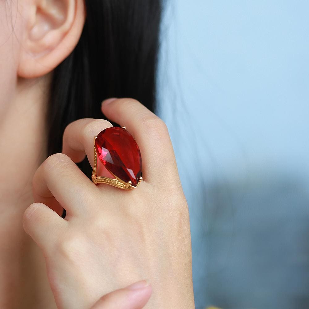 Anel Escarlate XYR100205