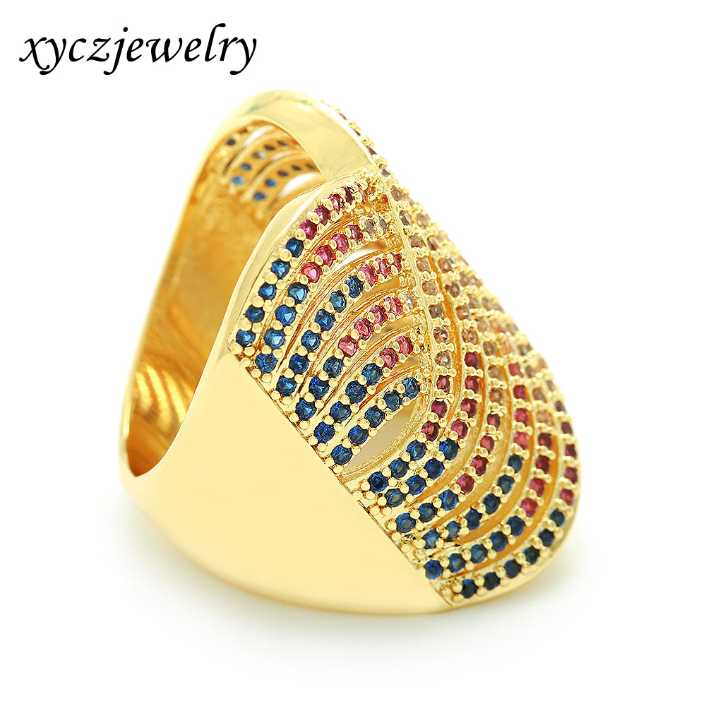 Anel Linhas Trançadas XYS100435 ring