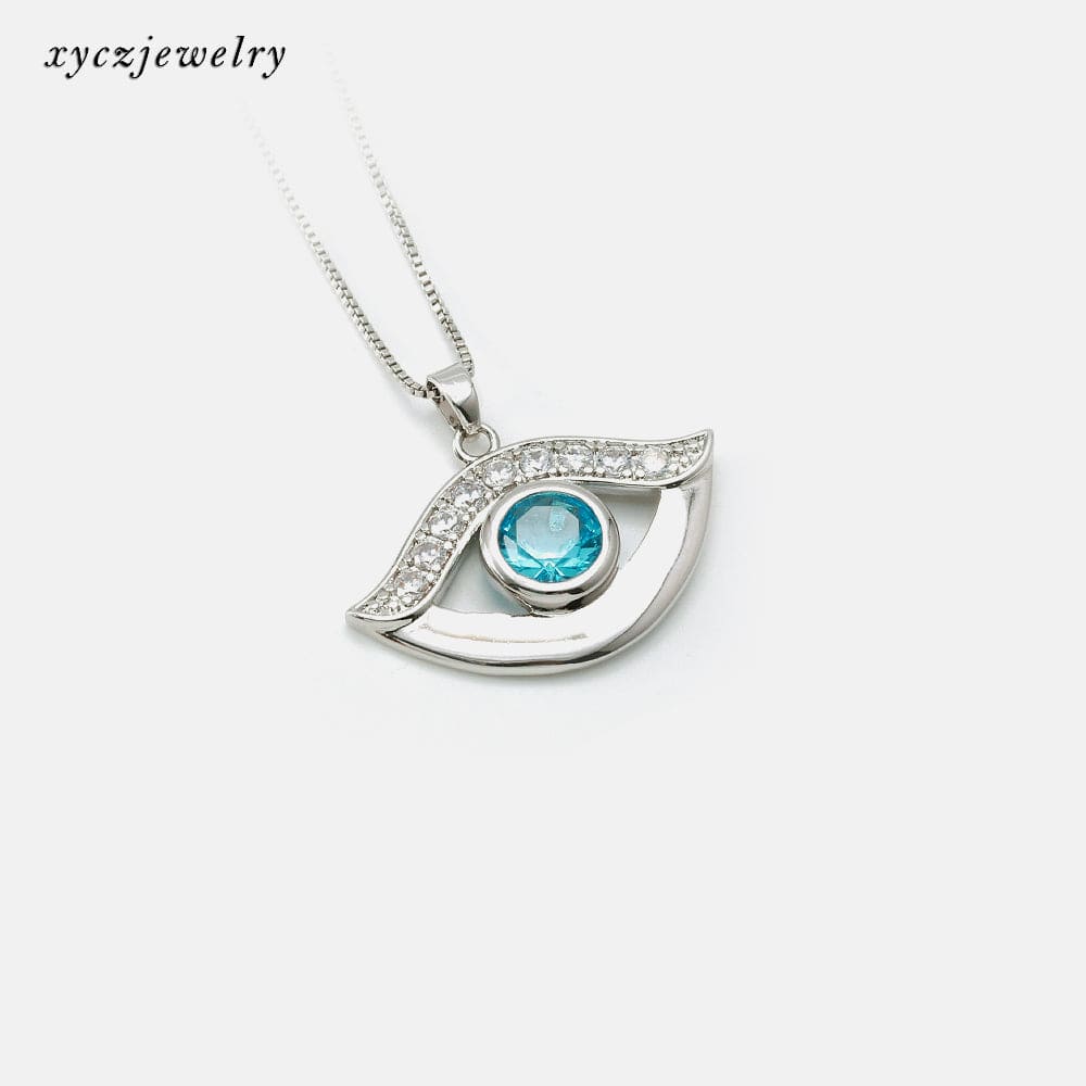 Colar Olho Pedra Verde XYS101053 VENDIDO SEPARADAMENTE