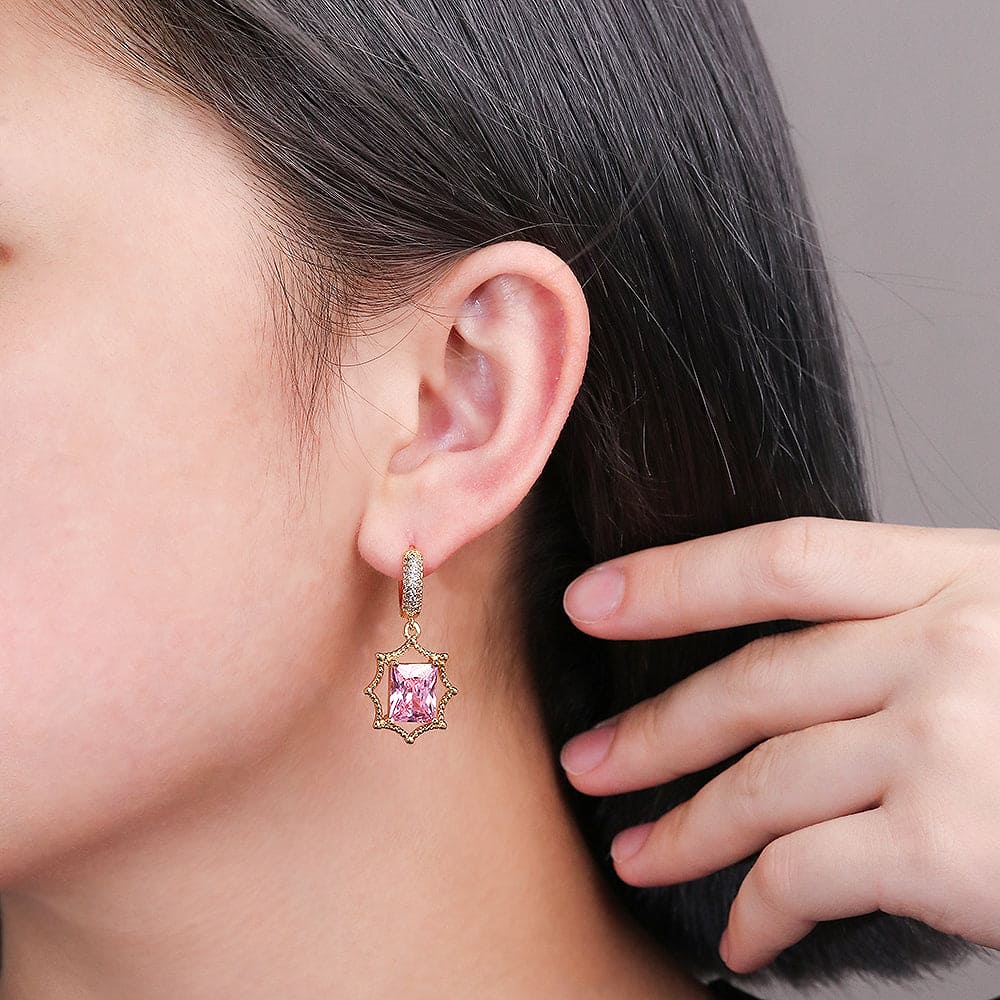 Brinco Quadrado XYE104381 earrings