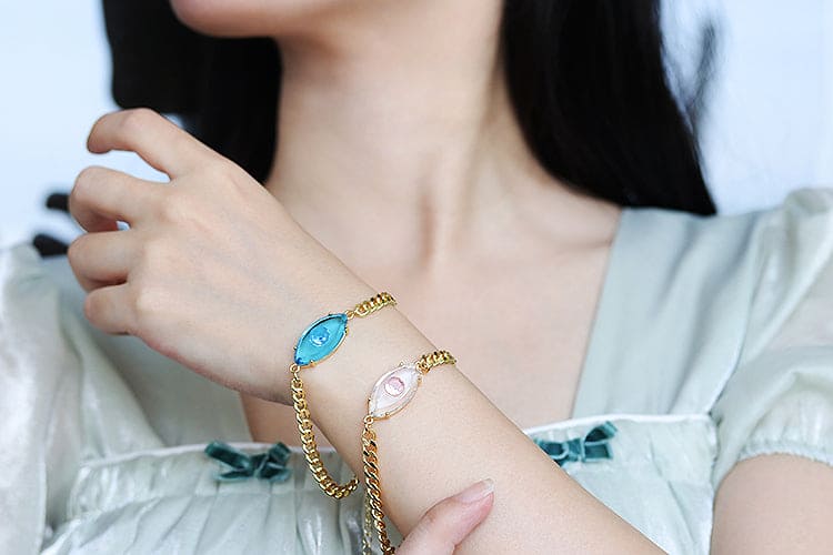 Pulseira pingente Olho Grego XYH100832