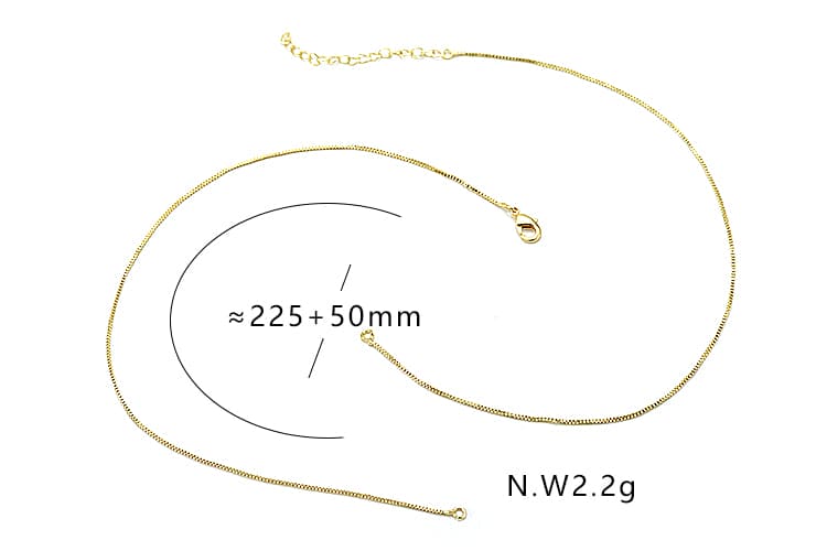 Corrente malha Veneziana - box chain- DIY chain 盒子链 VENDIDO SEPARADAMENTE