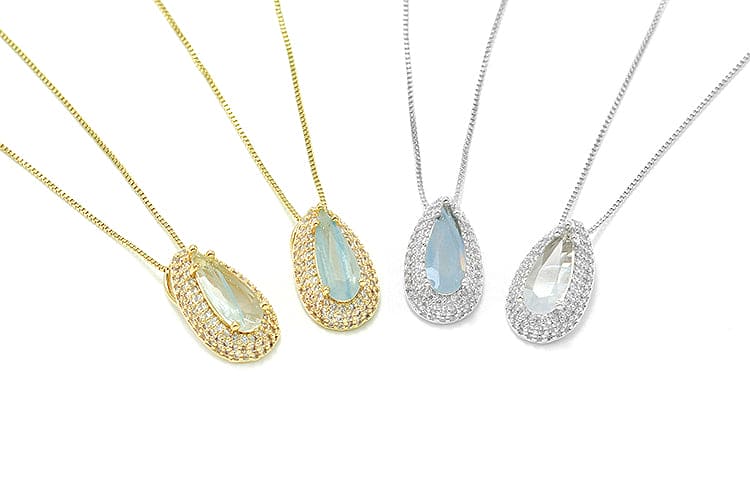 Colar Gota Charme XYP100980 pendant+chain