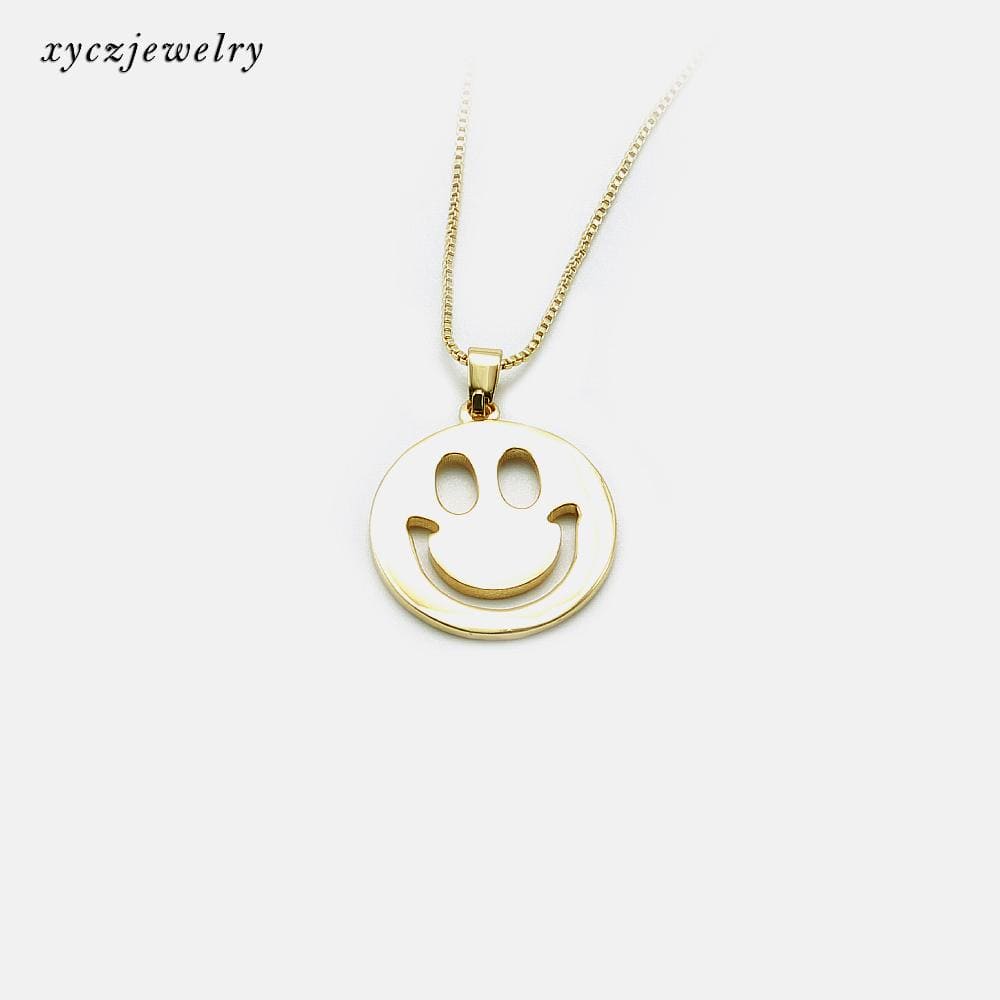 DESC-Colar Smile XYP101709 吊坠+链条