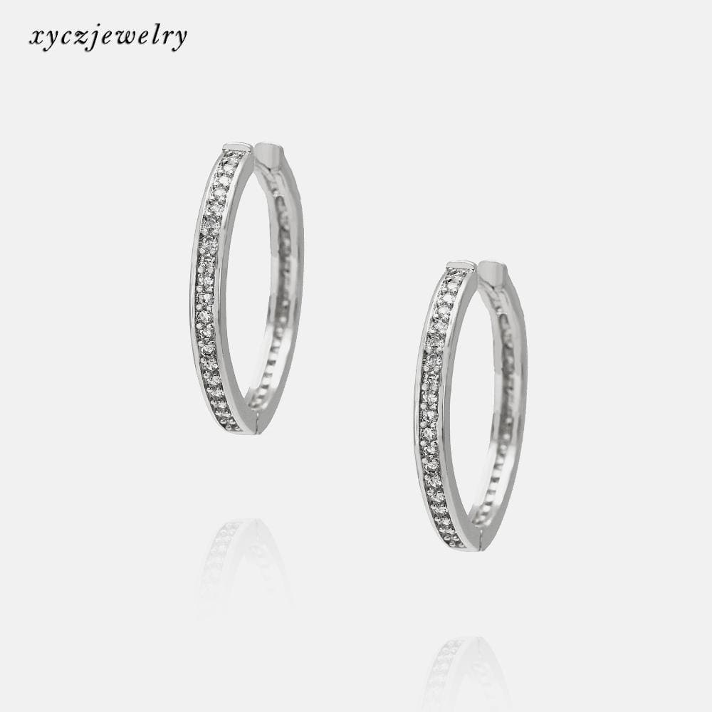 Brinco Argola"M" Fina XYE101748