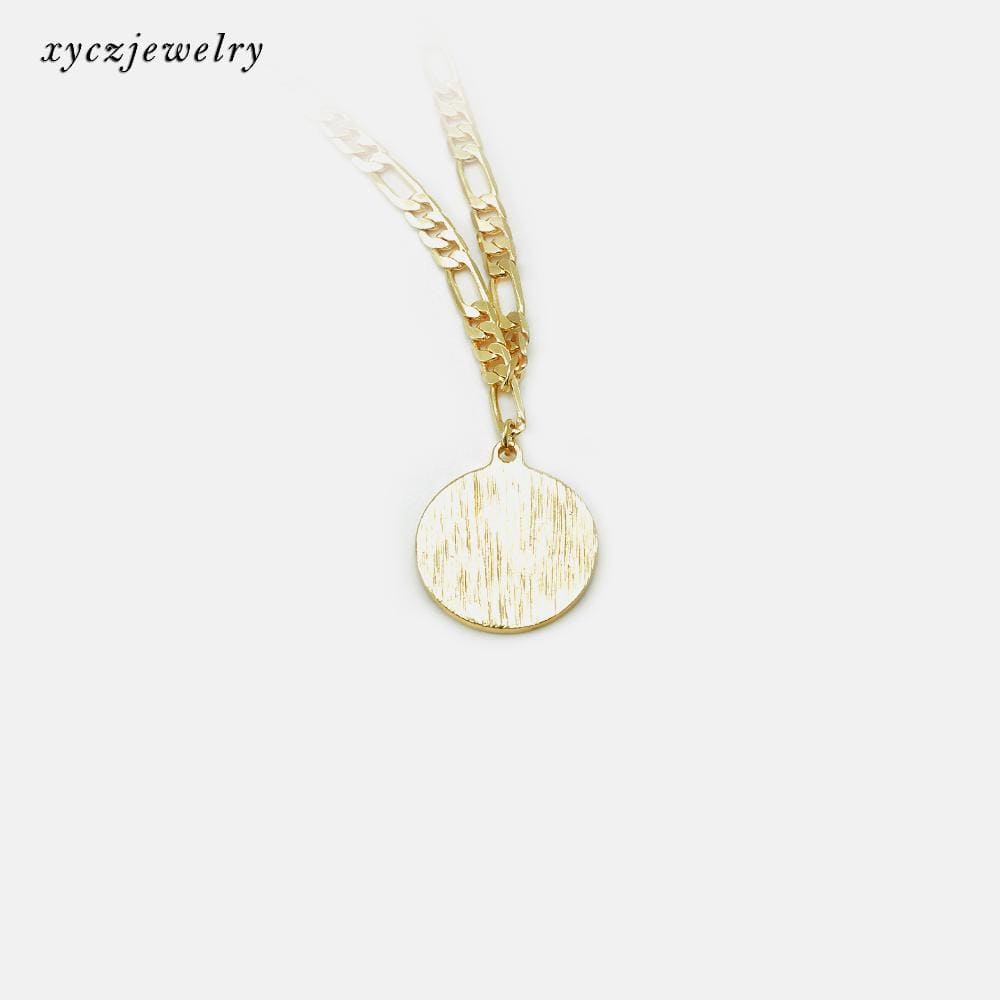 Colar Moeda Inglesa XYN100857 项链