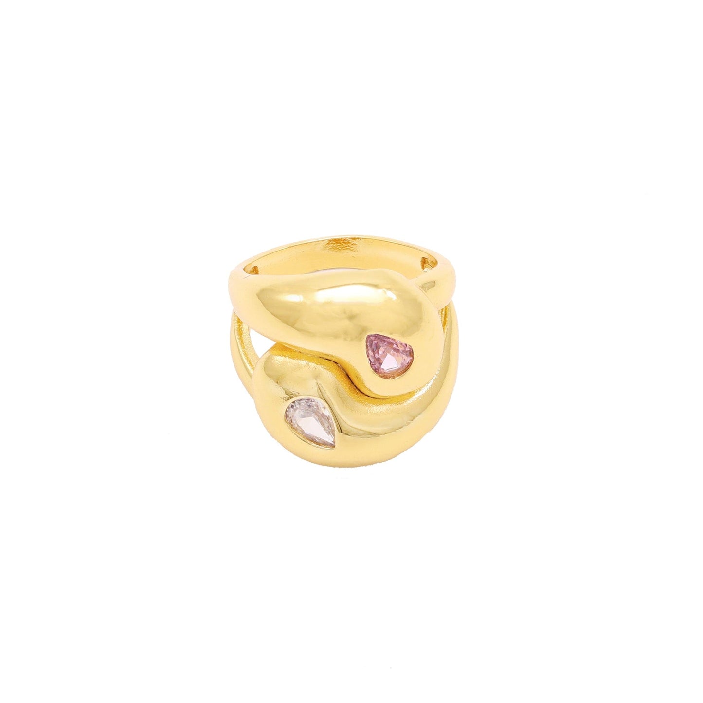 Anel Gotas Luxo XYR103543-1-ring