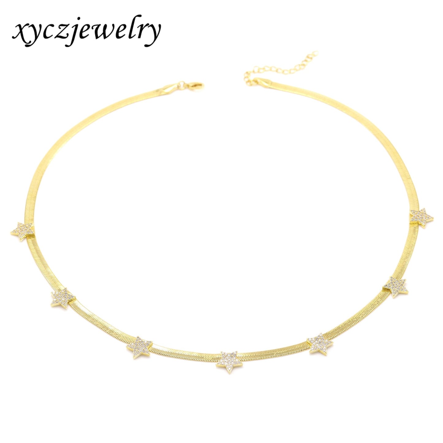 Colar Estrelas XYN101074 necklace 480mm