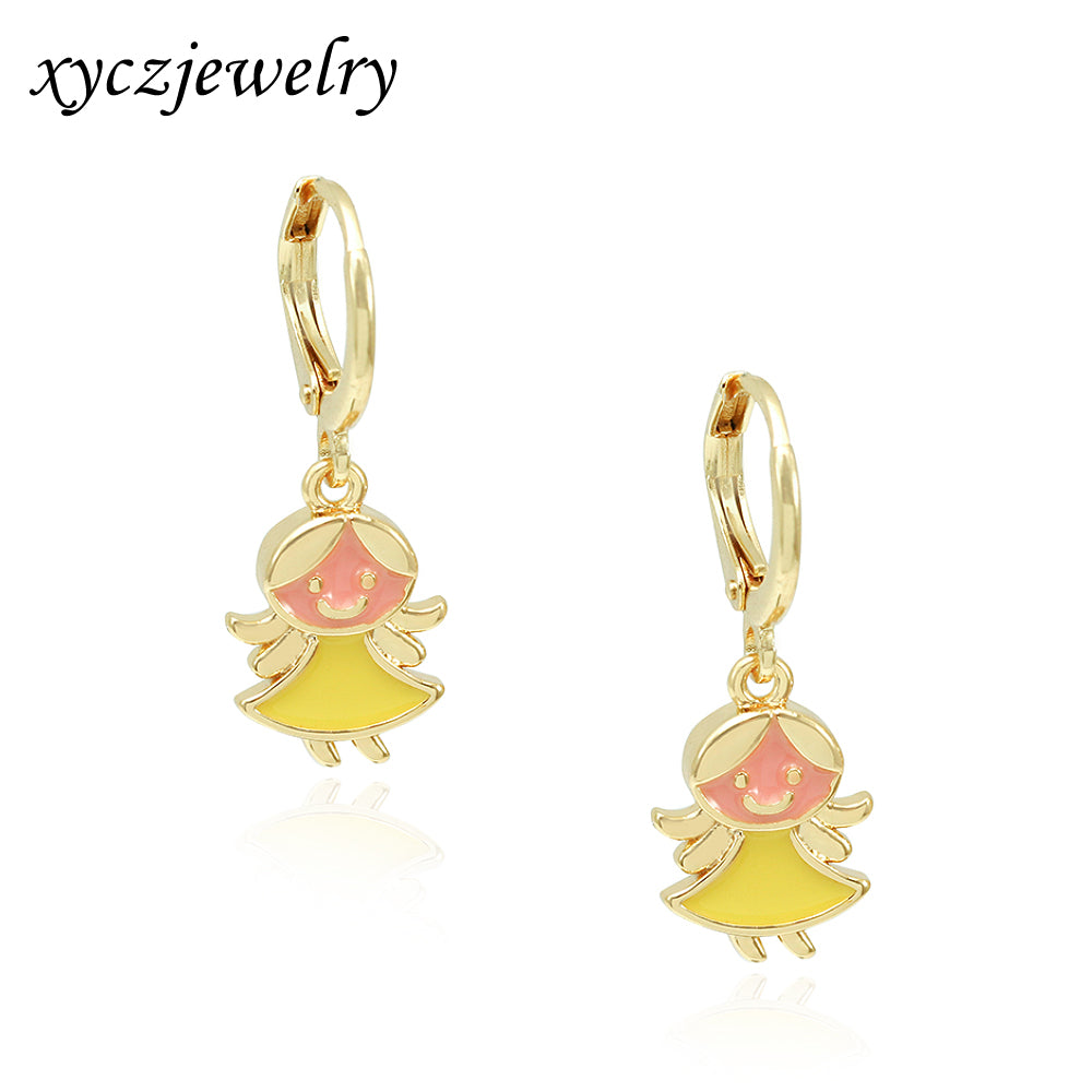 Brinco Menininha Resinada XYE104222