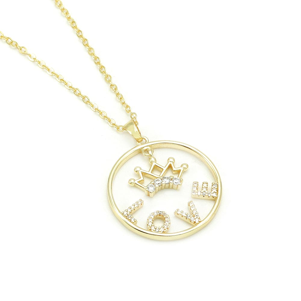 Colar Love Cravejado XYN101009