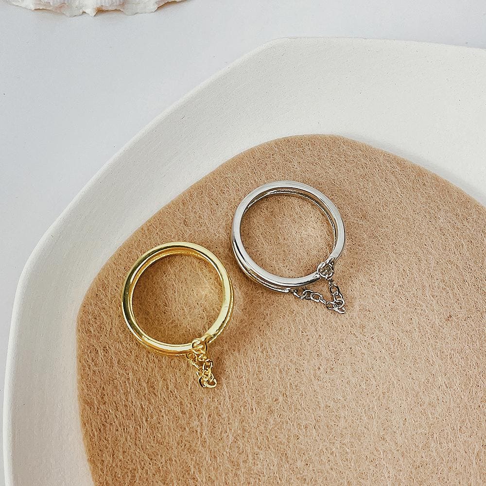 Anel Com Correntinha no atacado