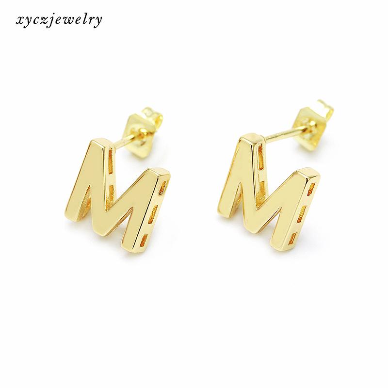 Brinco Iniciais A a Z liso XYEJ100464 VENDIDO SEPARADAMENTE