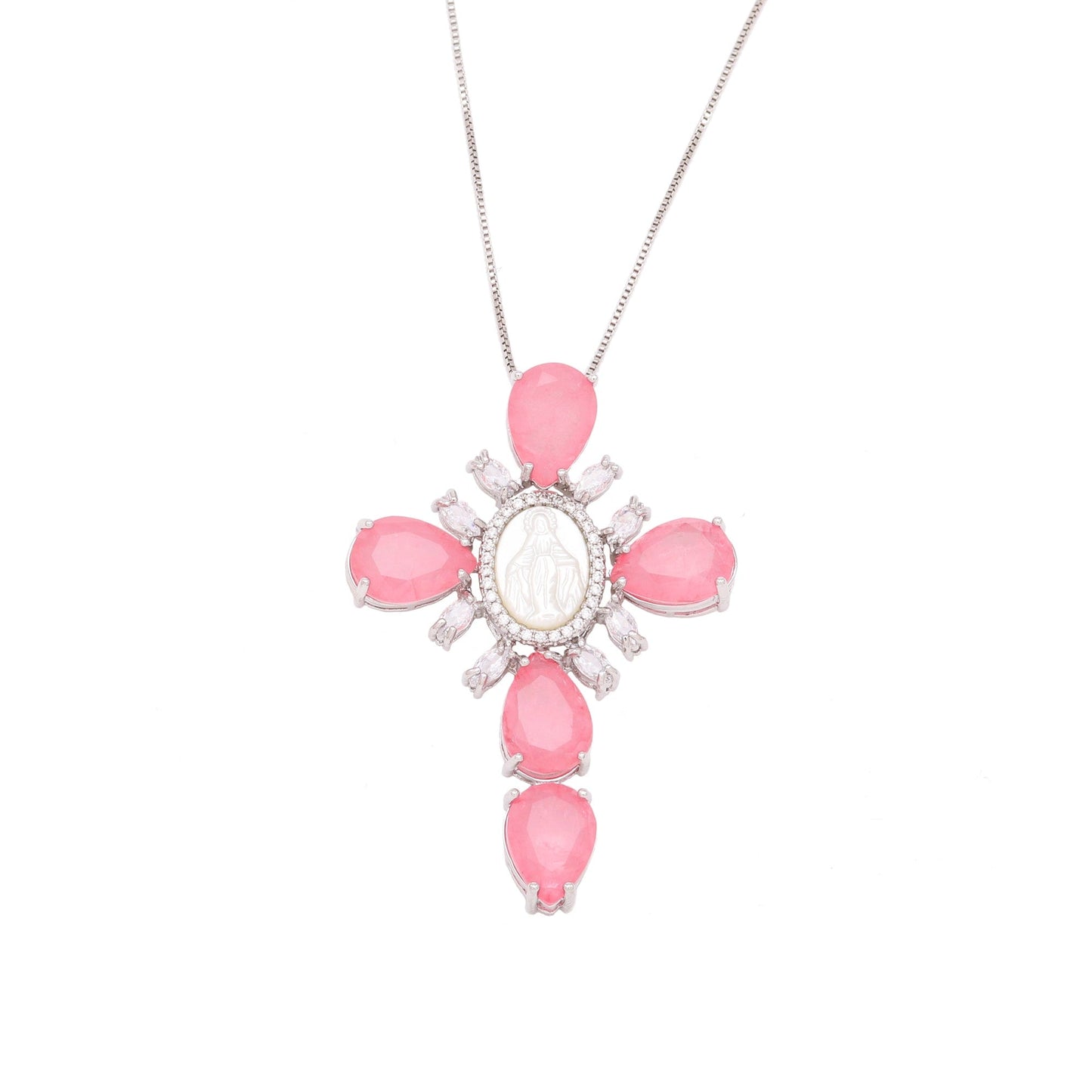 Colar N. Senhora e Cruz Fusion XYP101379